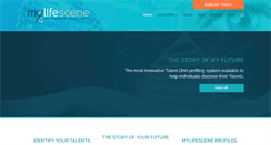 Desktop Screenshot of mylifescene.com